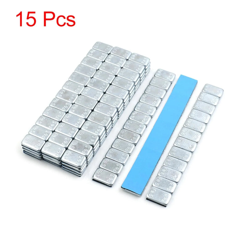 Motorcycle 2.1oz Self Adhesive Wheel Balance Weights Strips 15pcs