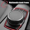 BMW 3 5 7 Series F01 F15 F30 F10 G30 Red Multimedia Knob Button Cover (2012-2020)