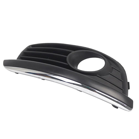 VW Jetta Right Front Bumper Fog Light Cover w/ Chrome Trim (2006-2010)