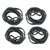 Honda Accord Sedan 4 x Rubber Door Weather Strip Seals (2003-2007)