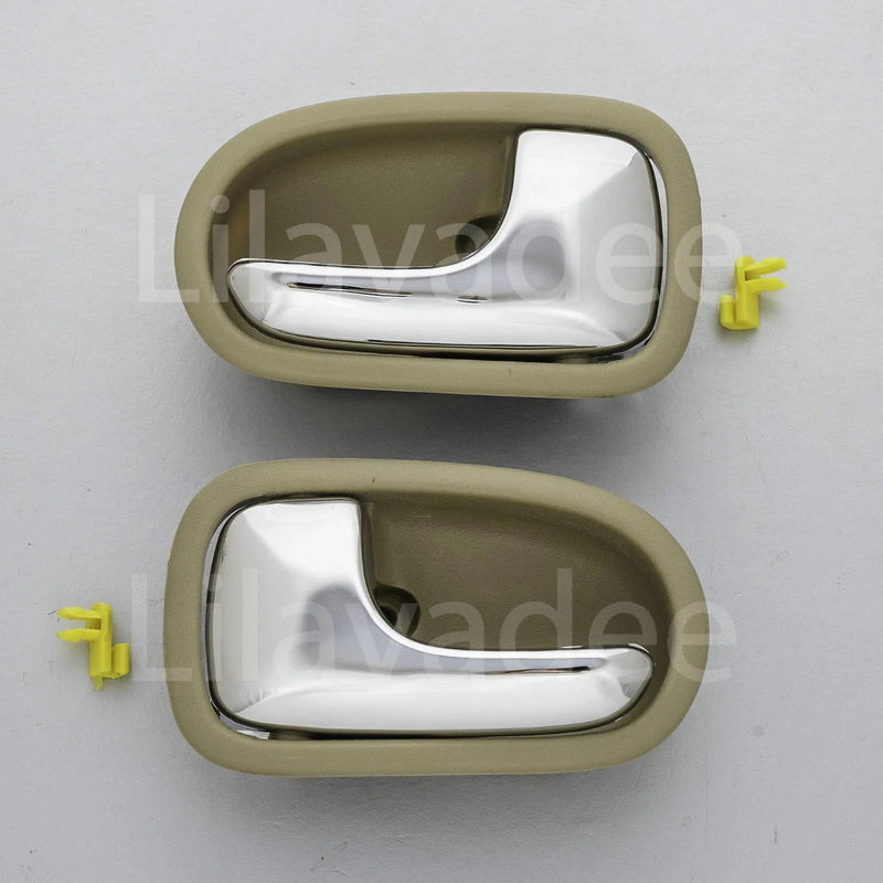98-06 Ford Laser Tierra Courier Mazda 323 Bravo Inner Door Handle Pair