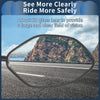 Make Model Pair Motorcycle Rear View Mirrors Handlebar Mirrors Plastic