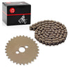 Honda CRF100F 2 x Camshaft Sprocket 30T & Cam Timing Chain 90L (2004–2013)