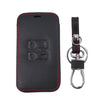 Koleos Kadjar Captur Leather Car Remote Key Cover Fob Case Holder