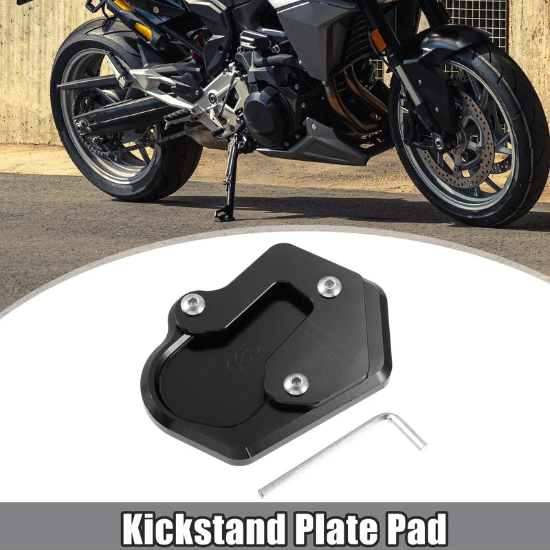 BMW Extender Foot Side Stand Plate Black Motorcycle Kickstand Pad