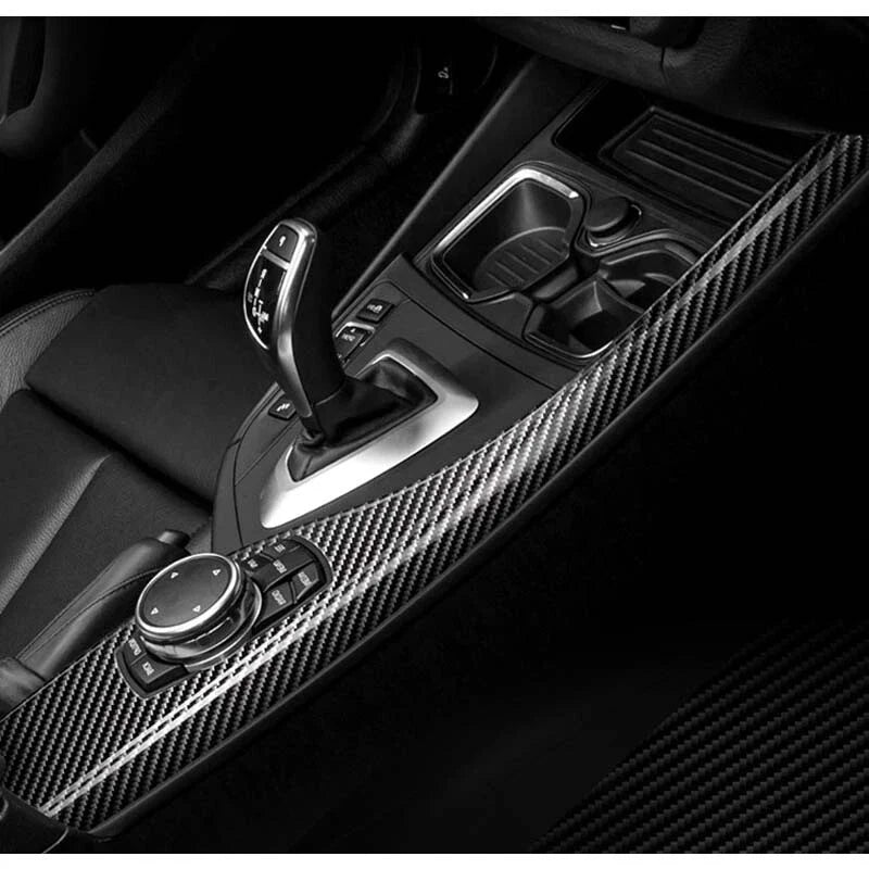 BMW 1 2 Series F20 F21 Carbon Fiber Gear Shift Center Console Panel Trim Fit