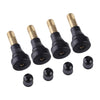 Hoseless Wheels 4 x High Pressure Tire Valve Stems Dust Caps