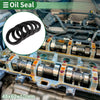 Oil Seal NBR Rubber 48x62x10mm High Pressure Black 5 Pcs