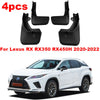 Lexus RX RX350 RX450H Splash Guards Mud Flaps Fender 4pcs (2020–2022)