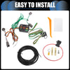 Ford Explorer 4-Pin Trailer Wiring Harness Kit (2020-2022)