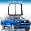 Toyota Tacoma Carbon Fiber Black Front Row Headlight Trim Bezel (2016–2023)