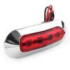 Car Truck Trailer Pickup 12V 24V 4 x LED Side Clearance Marker Light Red