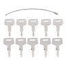 Takeuchi Heavy Equipment 5 x H806 Ignition Keys (7001-00019)