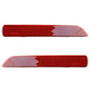 Nissan Murano 2 x Rear Bumper Reflector Lights (2003-2007)