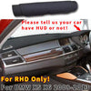 BMW X5 X6 RHD Leather Dashboard Cover Dash Protector Pad Mat (2008–2013)
