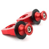 Honda CB650R CB650F 1 Pair Red Rear Wheel Swingarm Sliders (2014-2021)