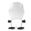 Universal Fit Clear Motorcycle Windshield Deflector