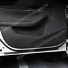 Mazda 3 Axela Leather Door Anti Kick Pad Protective Trim Cover (2019–2021)