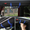 Jeep Wrangler CJ YJ TJ JK JL 4pcs Roller Grabber Roof Handle Bar (1955-2021)