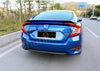 Honda Civic 2016-2021 4DR Sedan RS Blue Painted Spoiler Wing