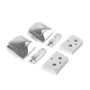 Harley Electra Glide, Street Glide, Road King Chrome Tour Trunk Latches