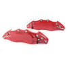 Universal Front & Rear Car Red 3D Metal Brake Caliper Covers