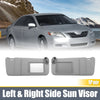 Toyota Camry (2007-2011) Left Right Side W / O Sunroof Light Sun Visor Pair