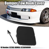 Nissan Versa Sedan (2015-2019) Matte Black Bumper Tow Hook Cover Cap