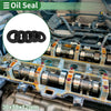 Oil Seal Rotary Shaft Seal NBR Rubber 30x58x12mm Black