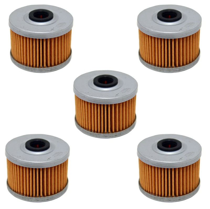 Honda Rancher 350 & 420 TRX300EX TRX400EX Foreman 450 500 Oil Filters 5 x