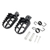 Suzuki V-Strom 650 DL650 Black Front Footrest Pegs (2004-2012)