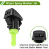 Chrysler Windshield Washer Nozzle w/ Hose Connector