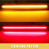 Dodge LED Side Marker Lights 2 x Amber Red (68195788AB)