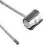 Motorcycle Throttle Clutch Cable Wire / 10 Pcs 1.8M Length 1.6mm Dia