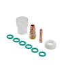 WP-17 / 18 / 26 10 x TIG Welding Torch Stubby Gas Lens & Pyrex Cups