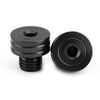 M10 x 1.25 mm Mirror Thread - Black Aluminium CNC Cover Caps (F2)