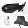 Honda Civic 3 Pin Right Side Exterior Door Mirror Assembly Black (2016-2021)