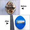 Honda, Toyota, Mazda, Hyundai Blue Car Door Lock Protective Covers