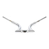 Harley Softail Chrome 14in Rise 2in Hanger Bar Risers