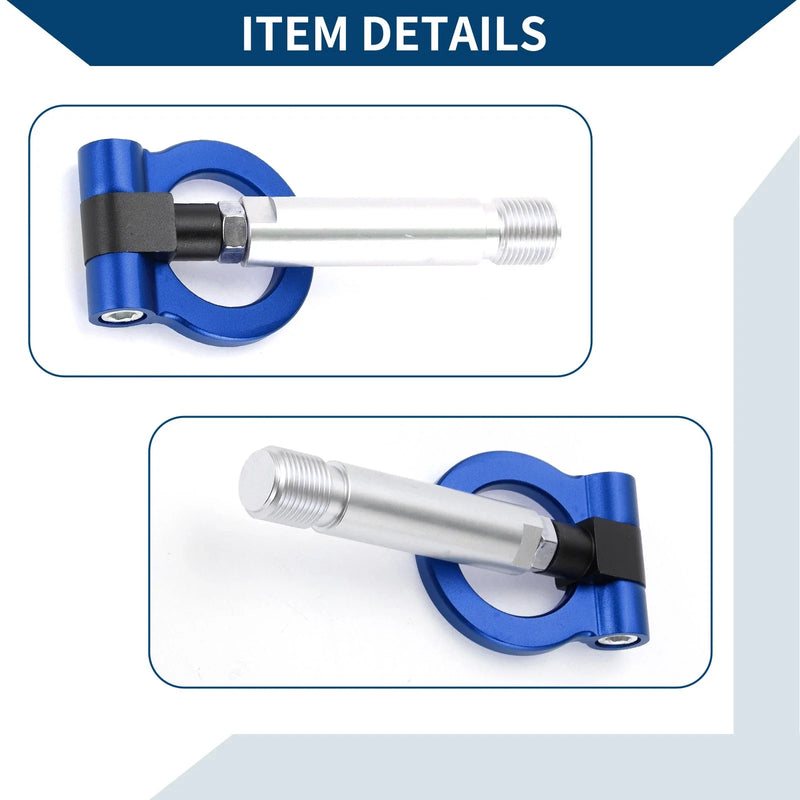 Toyota Yaris (2020-2023) - 23cm Blue Tow Hook Ring