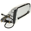 Side View Mirrors Power Folding Chrome Pair Set for Chevy