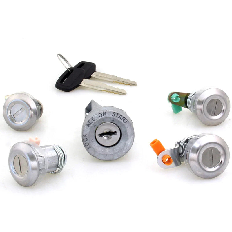 Toyota Corolla Levin 1982 Ignition Door Fuel BootLid Lock Set