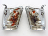 1997-2001 Toyota Hilux LN145 Chrome Indicator Corner Lights (2 x)