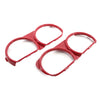 Dodge Challenger 2015-2021 Red Front Headlight Bezel (2 x)