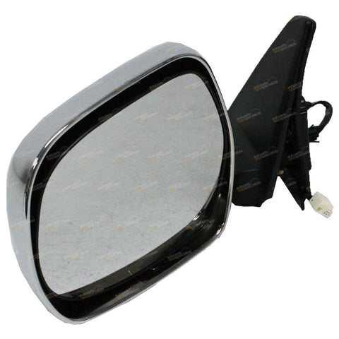 Toyota Landcruiser Prado 2 x LH+RH Chrome Electric Mirrors (2002–2009)