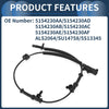 Jeep Grand Cherokee Rear ABS Wheel Speed Sensor