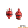 Suzuki GSX250R Red Front Fork Shock Absorber Bolts (2018-2023)