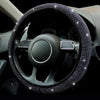 CRYSTAL Silver 38CM / Steering Wheel Cover Bling