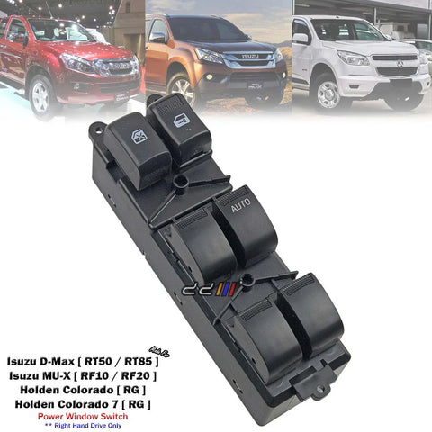 Isuzu D-Max MU-X (2012-2020) 2 x Holden Colorado 7 RG Power Window Switch