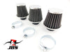 Kawasaki H2 750 Mach IV 42mm Chrome Pod Air Filter Set (1972-1975)